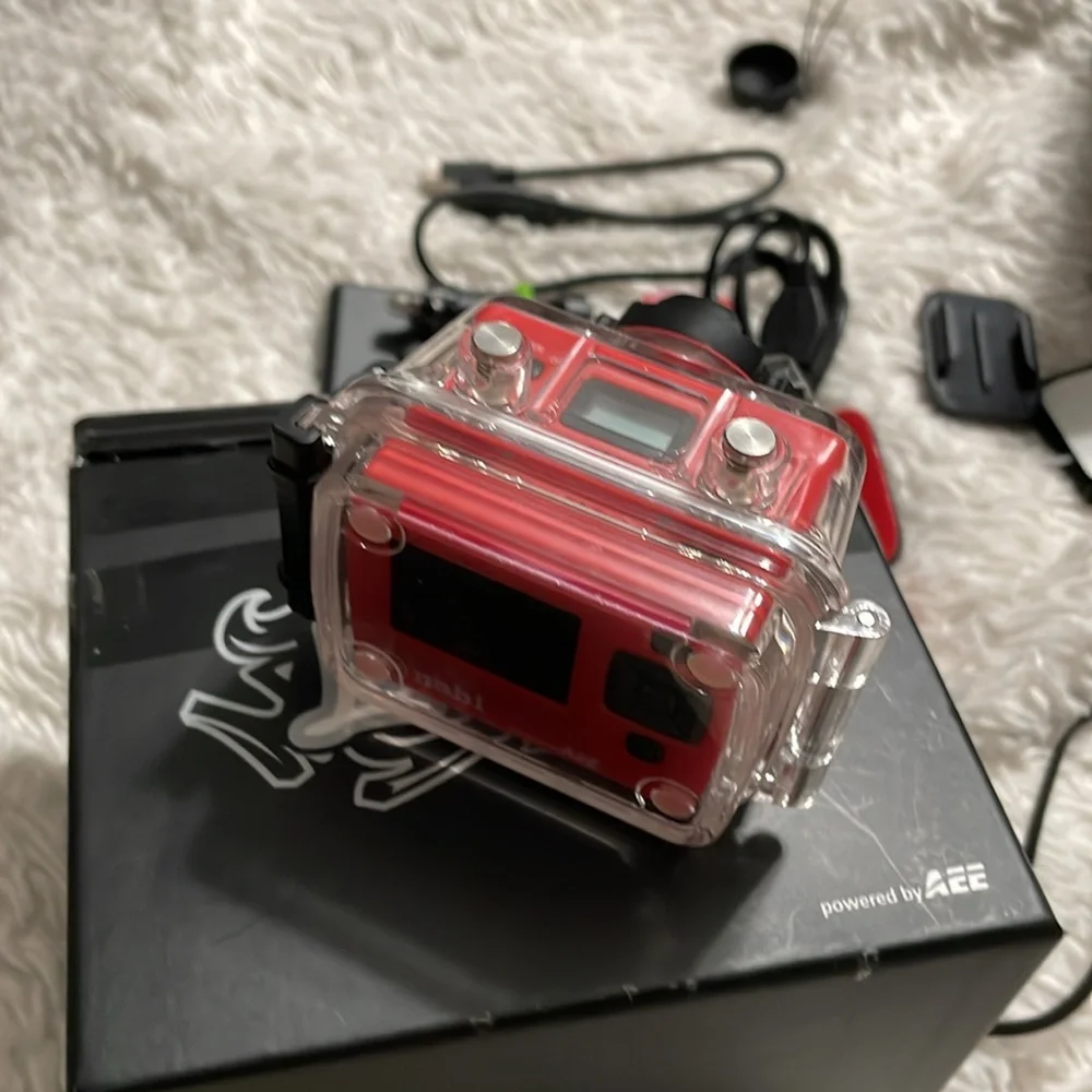 New Nabi Look HD Sport Camera NIB Underwater Action 1080P Wide Angle Lens Ewmote